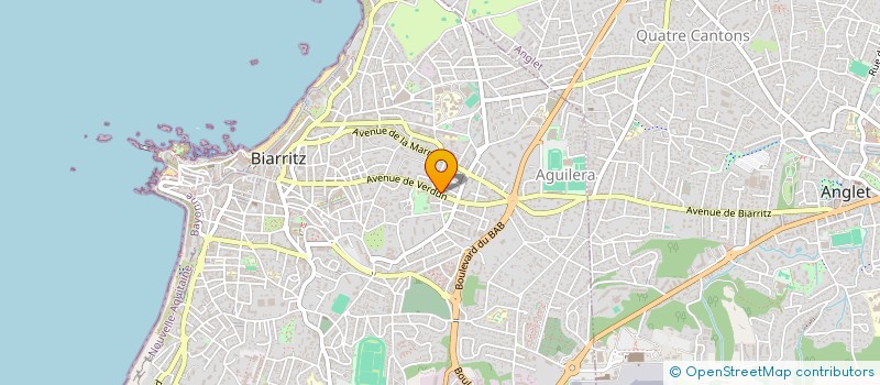 localisation de l'entreprise MONSIEUR LAURENT GIRARDIN à BIARRITZ