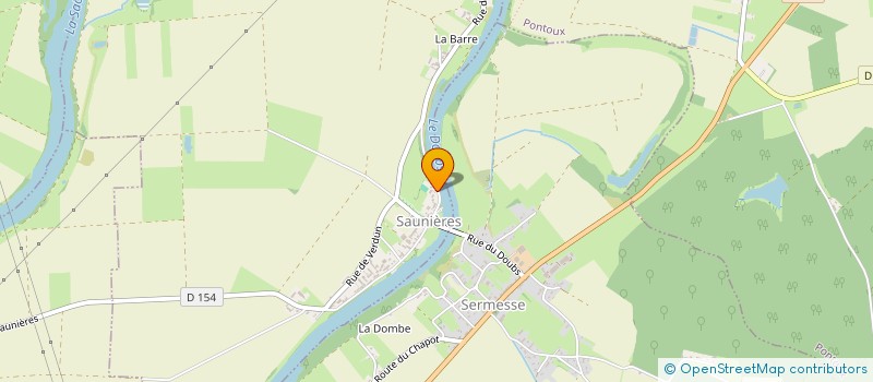 localisation de l'entreprise MONSIEUR LAURENT GIRARDOT à SAUNIERES
