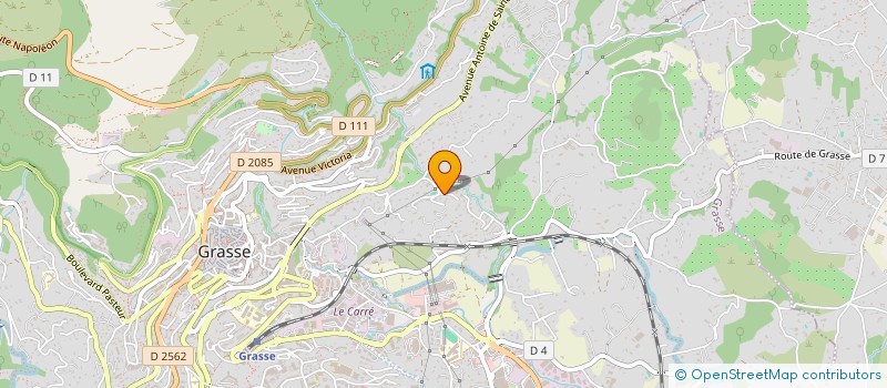 localisation de l'entreprise MONSIEUR LAURENT GIRAUD à GRASSE