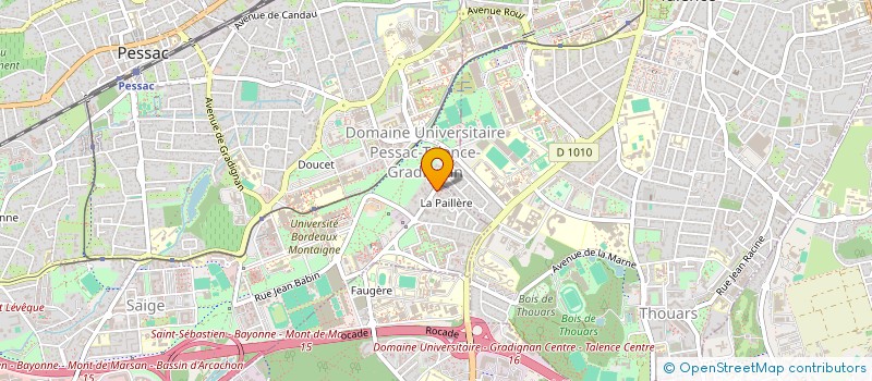 localisation de l'entreprise MONSIEUR LAURENT GIVORD à PESSAC