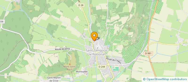 localisation de l'entreprise MONSIEUR LAURENT GLEITZ  BISSY-SOUS-UXELLES