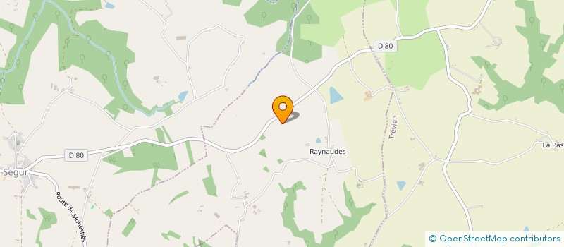 localisation de l'entreprise MONSIEUR LAURENT GLORIES  MONESTIES