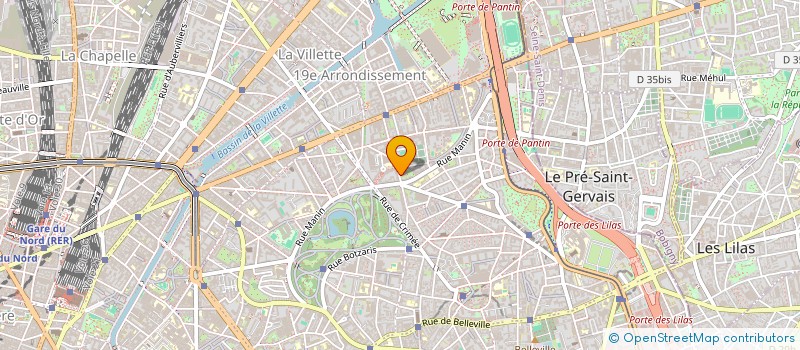 localisation de l'entreprise MONSIEUR LAURENT GODAIL  PARIS