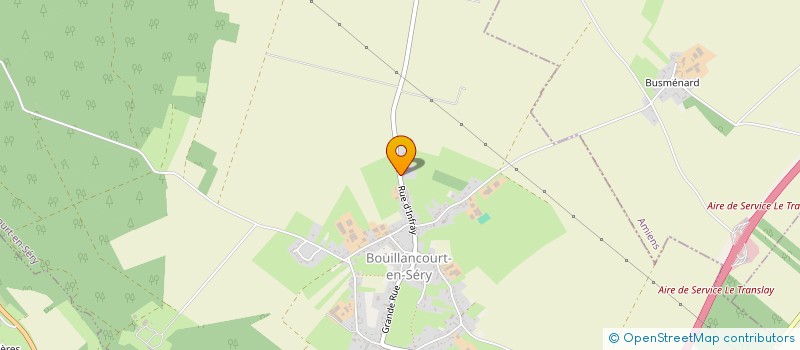 localisation de l'entreprise MONSIEUR LAURENT GODIN  BOUILLANCOURT-EN-SERY