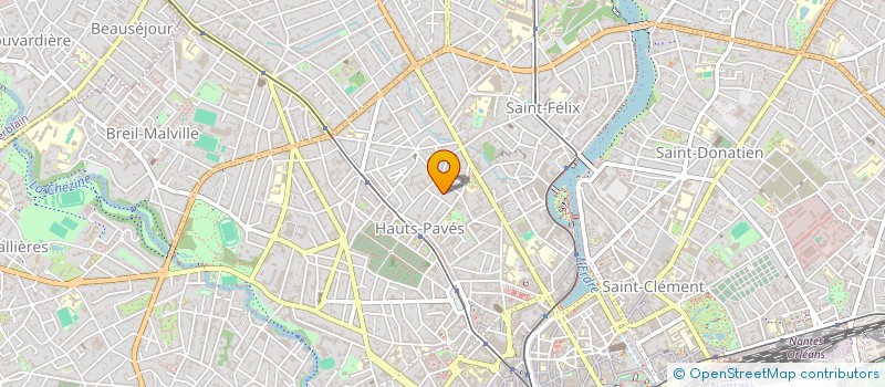 localisation de l'entreprise MONSIEUR LAURENT GODINEAU à NANTES