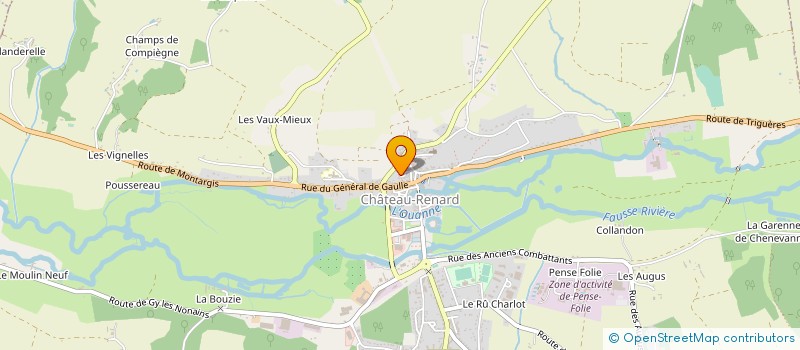 localisation de l'entreprise MONSIEUR LAURENT GODOT à CHATEAU-RENARD