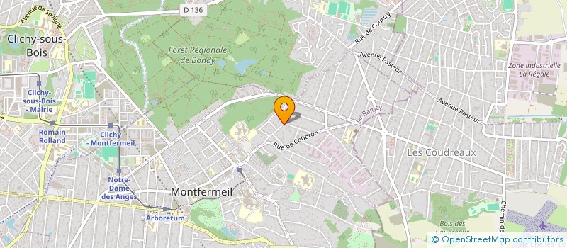 localisation de l'entreprise MONSIEUR LAURENT GOEURY à MONTFERMEIL