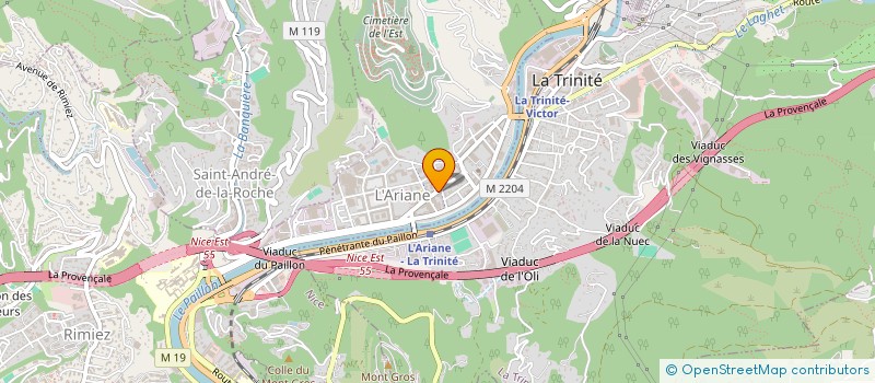 localisation de l'entreprise MONSIEUR LAURENT GOMEZ à NICE