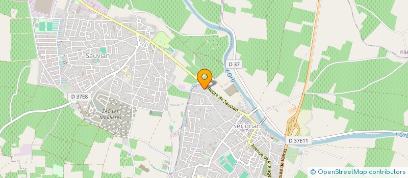 localisation de l'entreprise MONSIEUR LAURENT GOMEZ à SERIGNAN