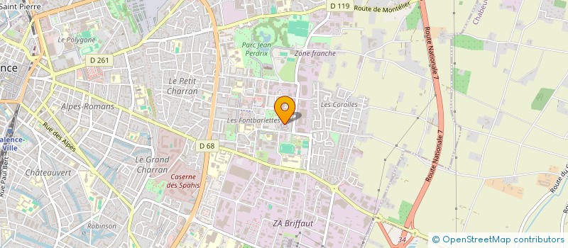 localisation de l'entreprise MONSIEUR LAURENT GONTHIER  VALENCE