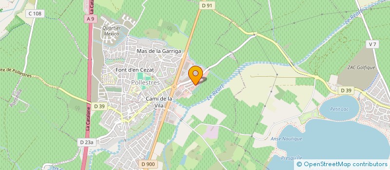 localisation de l'entreprise MONSIEUR LAURENT GONZALEZ  POLLESTRES