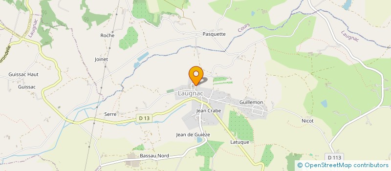 localisation de l'entreprise MONSIEUR LAURENT GORRIAS  MONTPEZAT