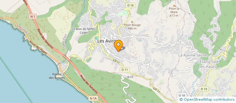 localisation de l'entreprise MONSIEUR LAURENT GORRILLOT  LES AVIRONS