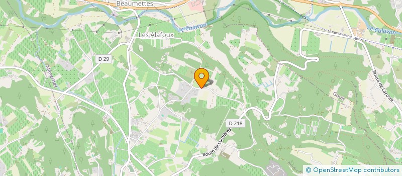 localisation de l'entreprise MONSIEUR LAURENT GOTTI  MENERBES