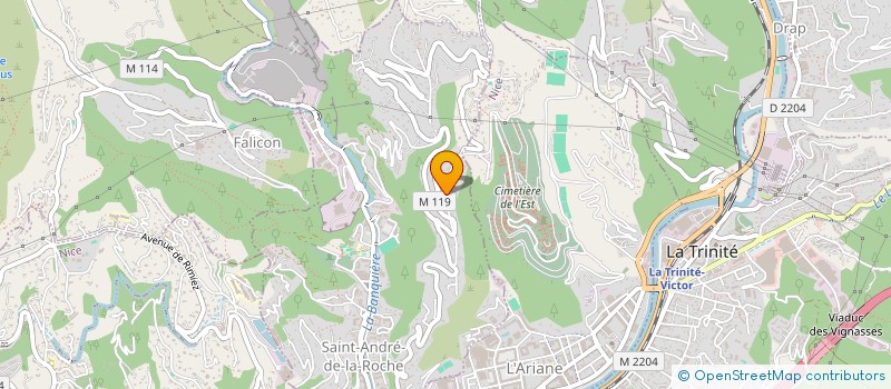 localisation de l'entreprise MONSIEUR LAURENT GOUALOU  SAINT-ANDRE-DE-LA-ROCHE