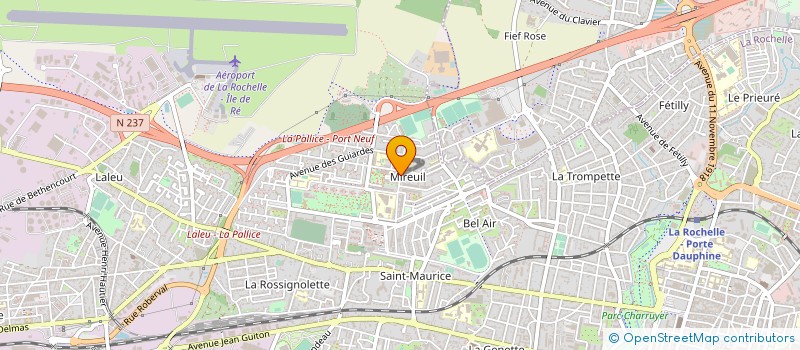 localisation de l'entreprise MONSIEUR LAURENT GOUET à LA ROCHELLE