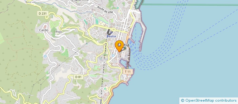 localisation de l'entreprise MONSIEUR LAURENT GOUR à BASTIA