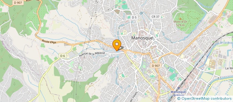 localisation de l'entreprise MONSIEUR LAURENT GOURNIER à MANOSQUE