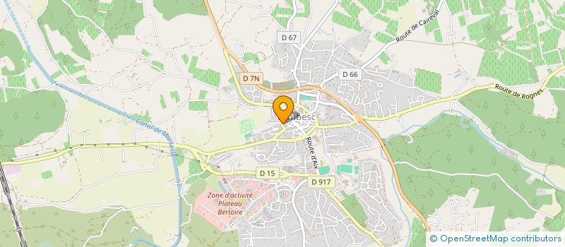 localisation de l'entreprise MONSIEUR LAURENT GOVIN  LAMBESC