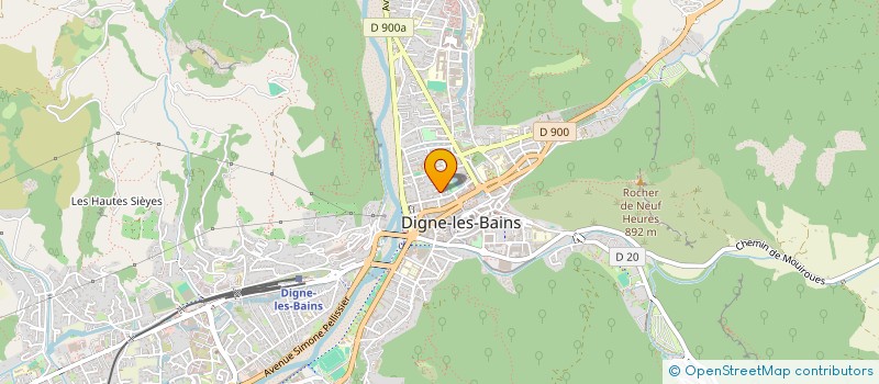 localisation de l'entreprise MONSIEUR LAURENT GRANCHAMP à DIGNE-LES-BAINS