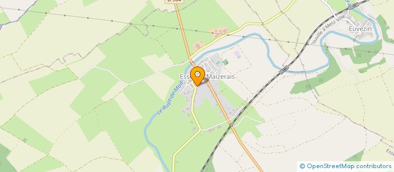localisation de l'entreprise MONSIEUR LAURENT GRANDJEAN à ESSEY-ET-MAIZERAIS