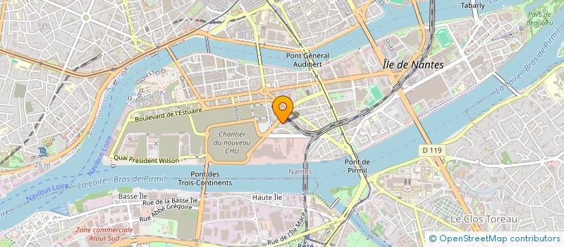 localisation de l'entreprise MONSIEUR LAURENT GRANGER à NANTES