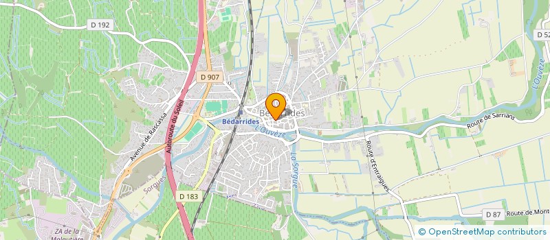 localisation de l'entreprise MONSIEUR LAURENT GRANGET à BEDARRIDES
