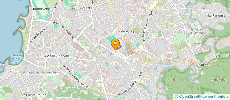 localisation de l'entreprise MONSIEUR LAURENT GRANGIER à MARSEILLE