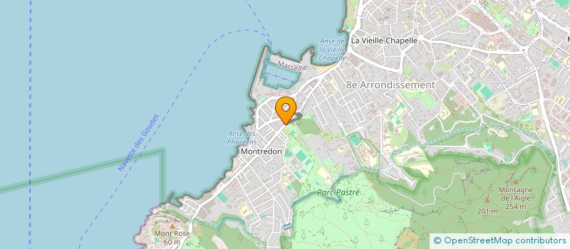 localisation de l'entreprise MONSIEUR LAURENT GRANIER  MARSEILLE