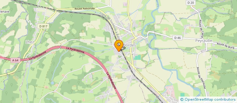 localisation de l'entreprise MONSIEUR LAURENT GRANIER  HITTE