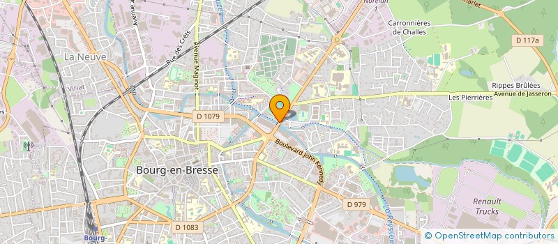 localisation de l'entreprise MONSIEUR LAURENT GRAPPIN à BOURG-EN-BRESSE