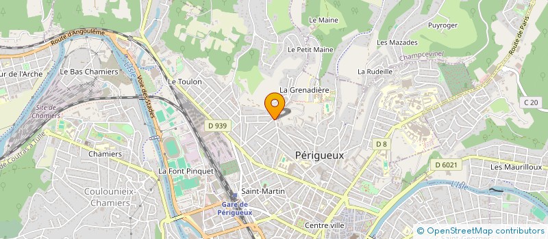 localisation de l'entreprise MONSIEUR LAURENT GRATIAS à PERIGUEUX