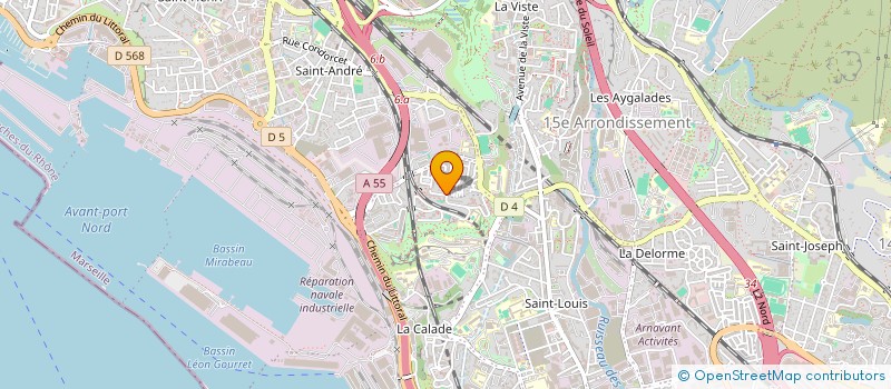 localisation de l'entreprise MONSIEUR LAURENT GRATIER à MARSEILLE