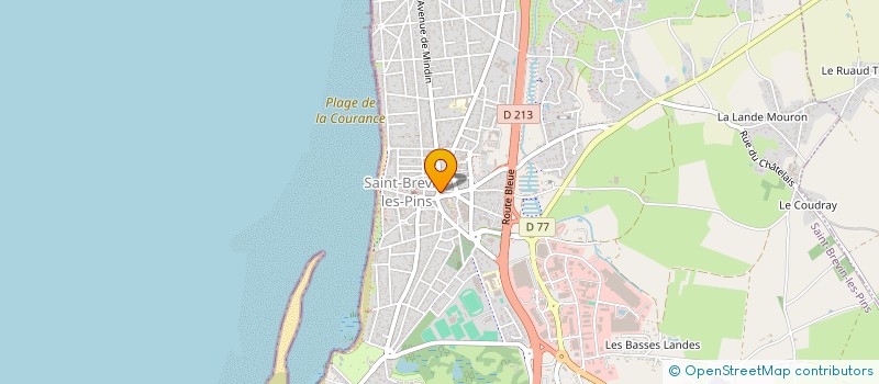 localisation de l'entreprise MONSIEUR LAURENT GRELLIER à SAINT-BREVIN-LES-PINS
