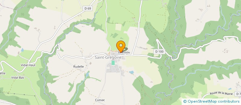 localisation de l'entreprise MONSIEUR LAURENT GRENOT  SAINT-GREGOIRE