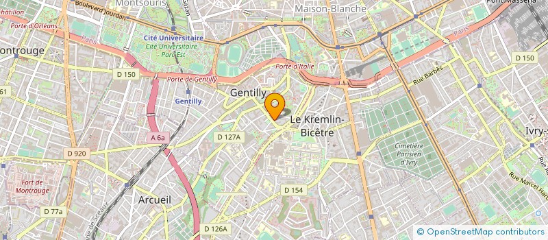 localisation de l'entreprise MONSIEUR LAURENT GRESLON à GENTILLY