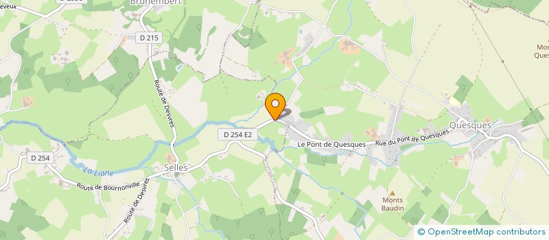 localisation de l'entreprise MONSIEUR LAURENT GRESSIER  QUESQUES