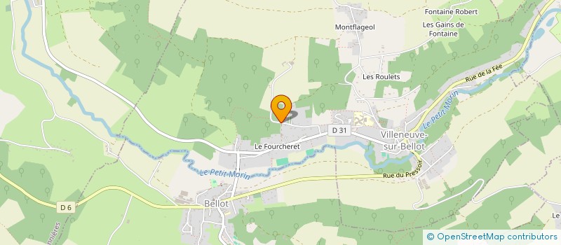 localisation de l'entreprise MONSIEUR LAURENT GRIGNON  VILLENEUVE-SUR-BELLOT