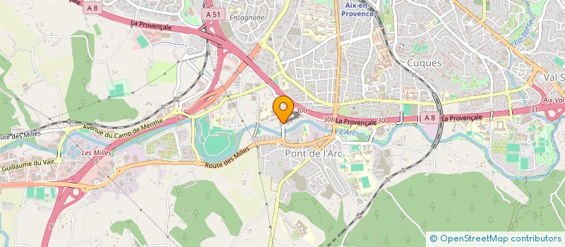 localisation de l'entreprise MONSIEUR LAURENT GRIMAUD à AIX-EN-PROVENCE
