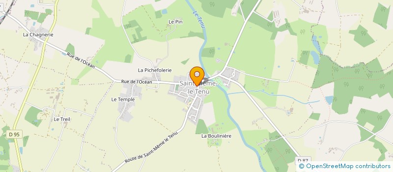 localisation de l'entreprise MONSIEUR LAURENT GRIVEAU à MACHECOUL-SAINT-MEME