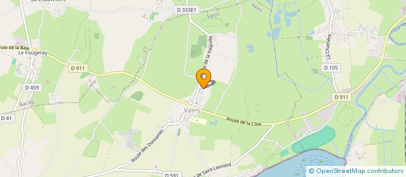 localisation de l'entreprise MONSIEUR LAURENT GROISIL  DONVILLE-LES-BAINS