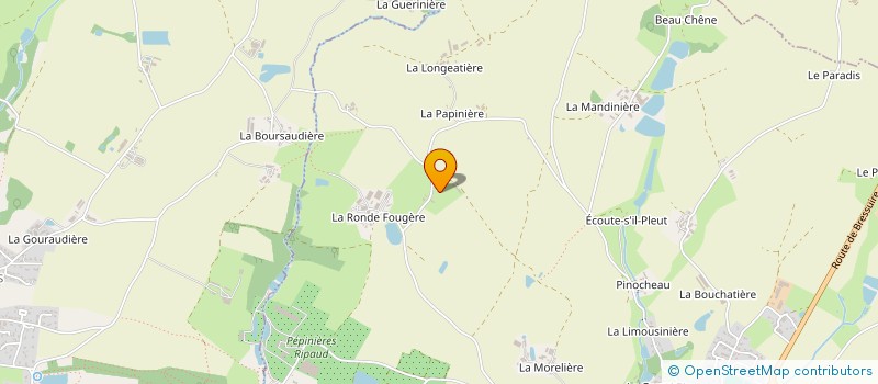 localisation de l'entreprise MONSIEUR LAURENT GROLLEAU à TERVAL
