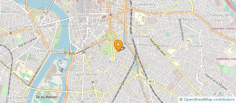 localisation de l'entreprise MONSIEUR LAURENT GROSCLAUDE à TOULOUSE