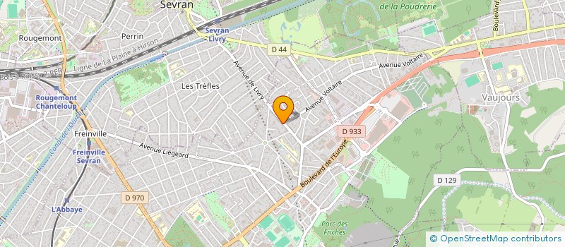 localisation de l'entreprise MONSIEUR LAURENT GROSSI  LIVRY-GARGAN