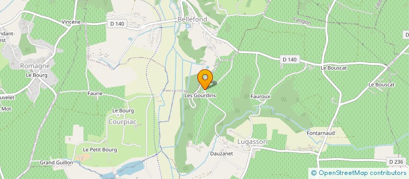 localisation de l'entreprise MONSIEUR LAURENT GROUSSET  LUGASSON