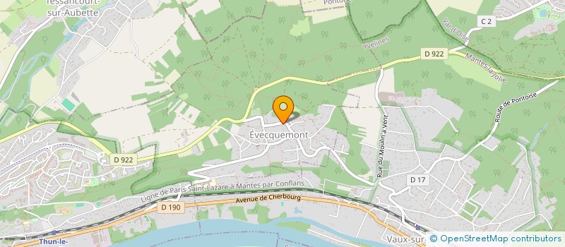 localisation de l'entreprise MONSIEUR LAURENT GRUMBACH  EVECQUEMONT