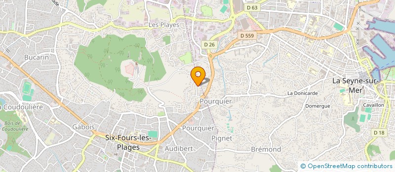 localisation de l'entreprise MONSIEUR LAURENT GRUPP à SIX-FOURS-LES-PLAGES