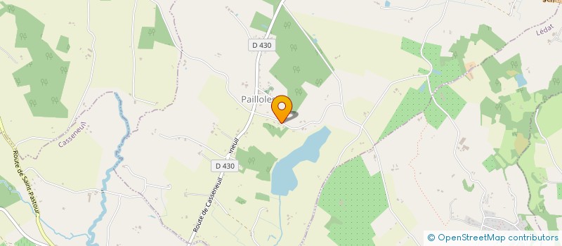 localisation de l'entreprise MONSIEUR LAURENT GRUPPI  PAILLOLES