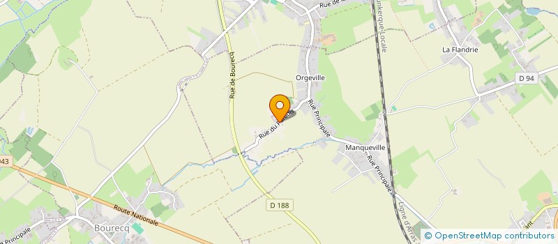 localisation de l'entreprise MONSIEUR LAURENT GUAQUIERE  LILLERS