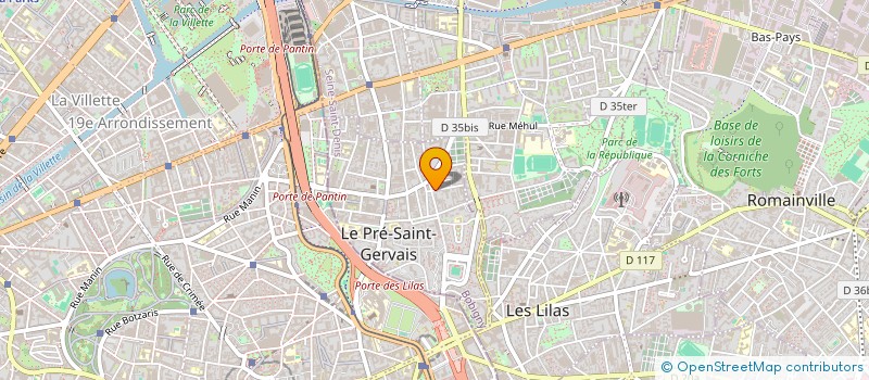 localisation de l'entreprise MONSIEUR LAURENT GUARDIOLA à LE PRE-SAINT-GERVAIS